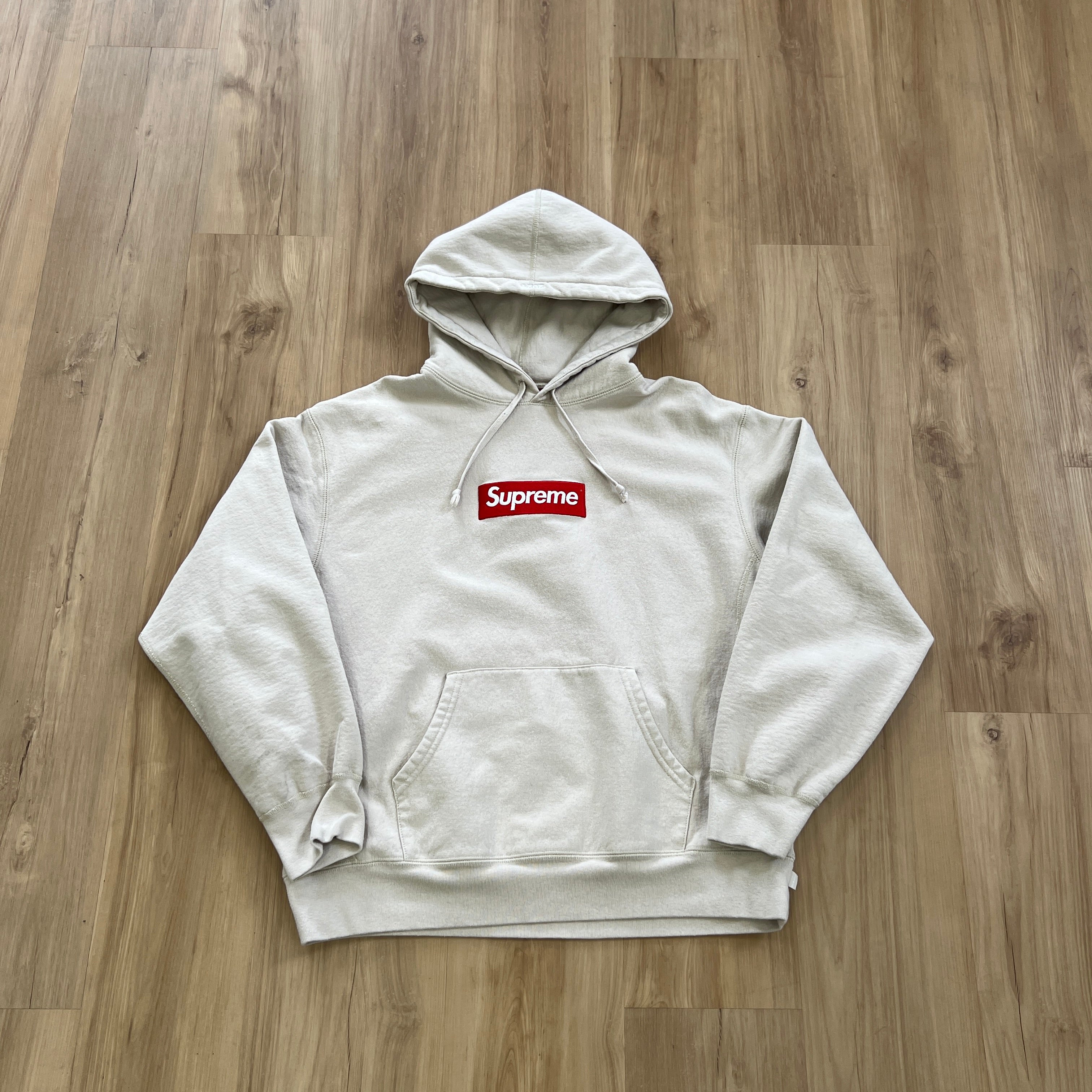 Supreme Box Logo Hooded Sweatshirt Sweatshirt (FW24) Stone – Holy
