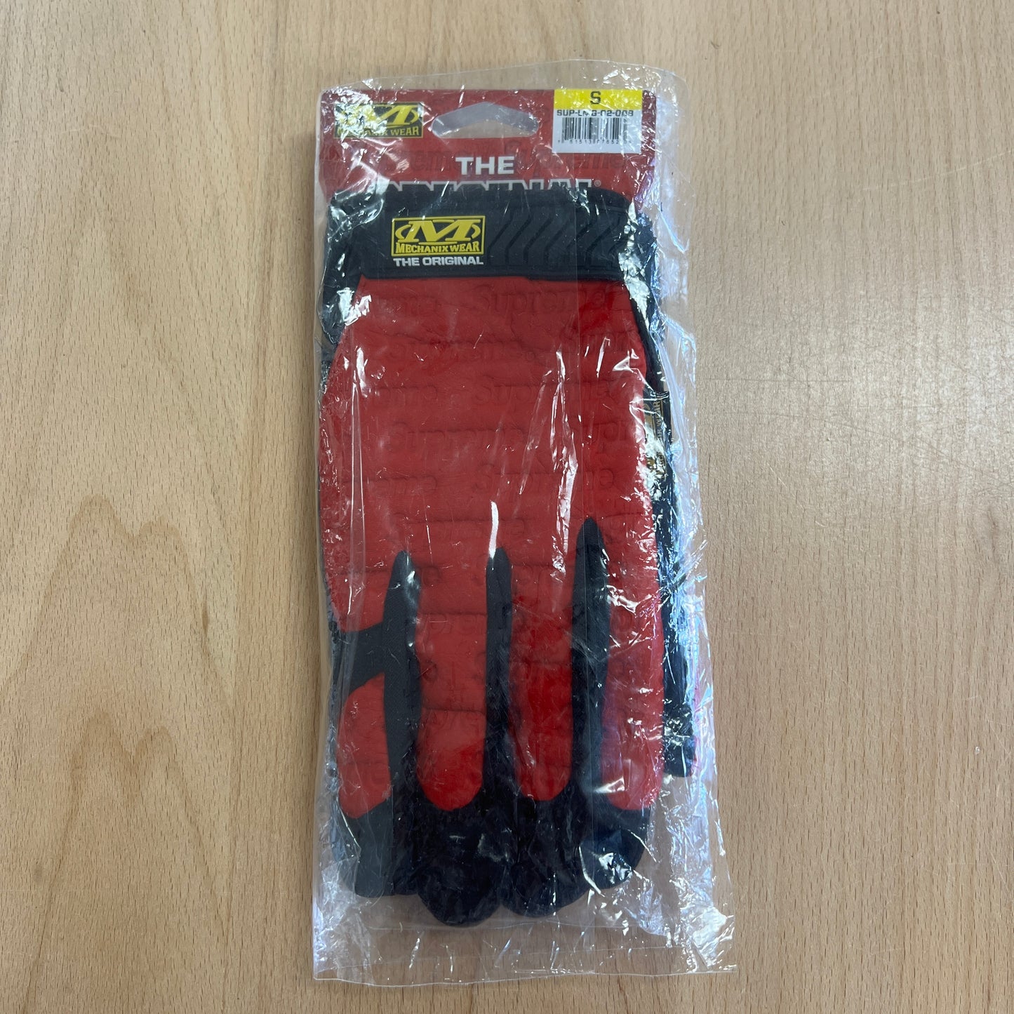 Supreme x Mechanix Leather Work Gloves 'Red'