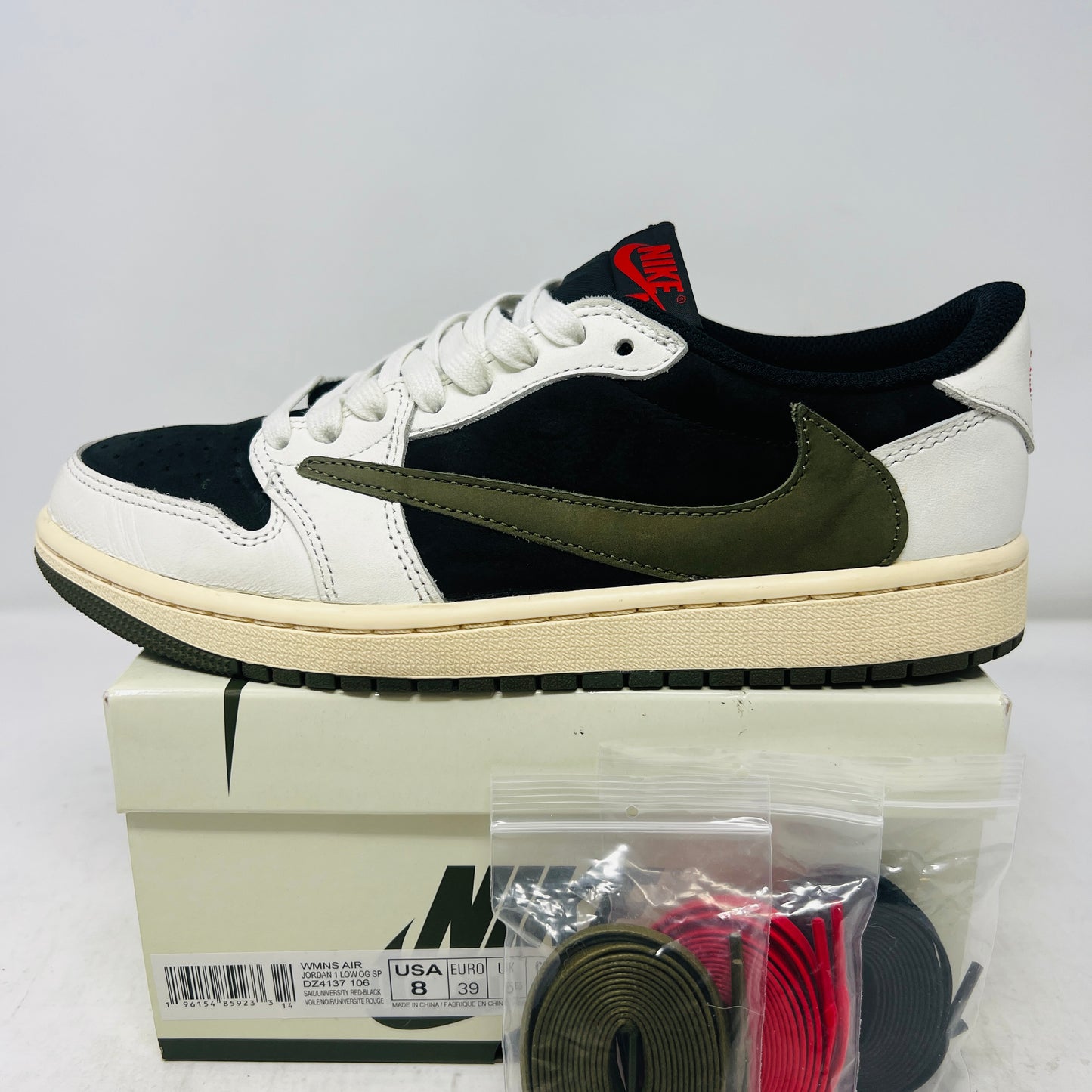 Jordan 1 Retro Low OG SP Travis Scott Olive (Women's)
