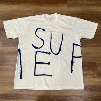 Supreme Painted Tee White