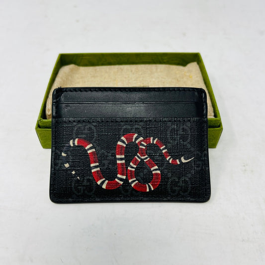 Kingsnake print GG card case