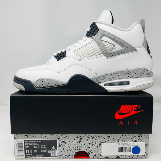 Jordan 4 Retro White Cement (2025)