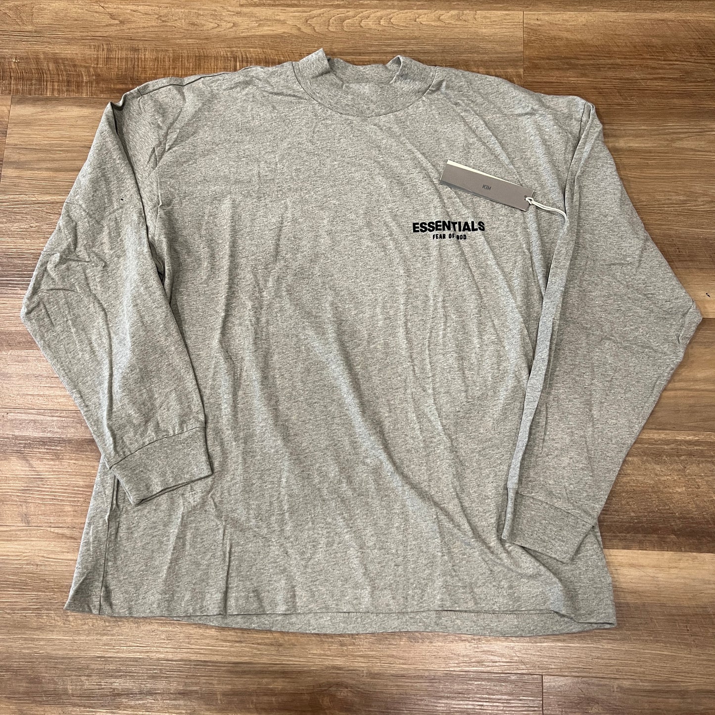 Fear of God Essentials Long-Sleeve Tee 'Dark Oatmeal'