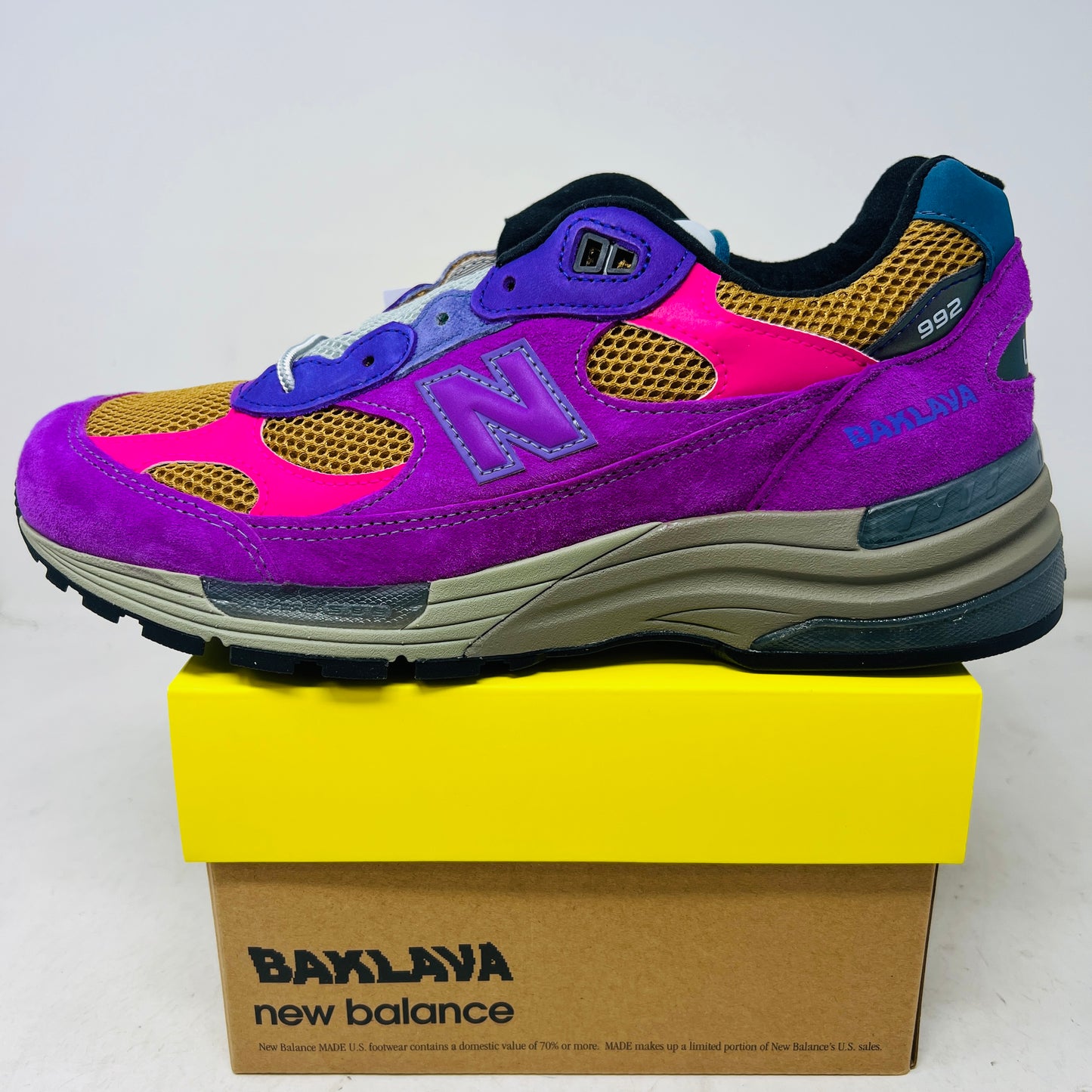 New Balance 992 MiUSA Action Bronson Digitalis Purpurea