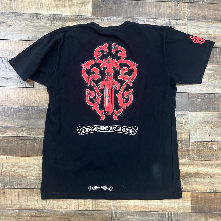 Chrome Hearts Dagger T-shirt Black