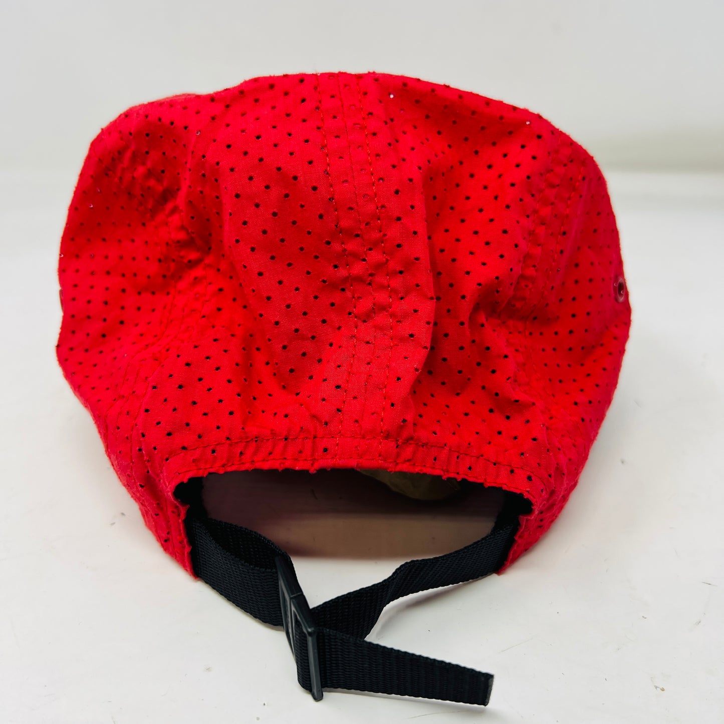 Supreme Perforated Camp Cap Red