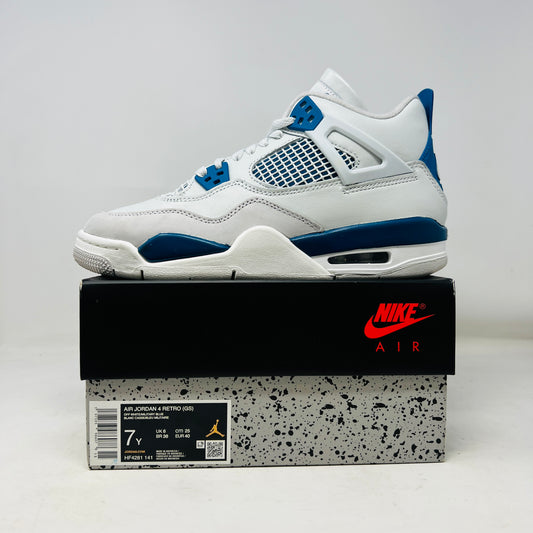 Jordan 4 Retro Military Blue (2024) (GS)