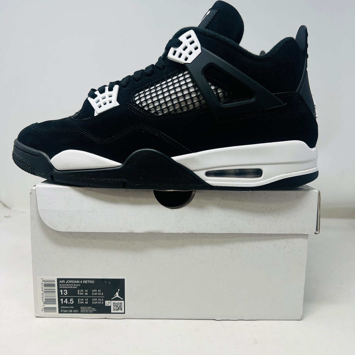 Jordan 4 Retro White Thunder