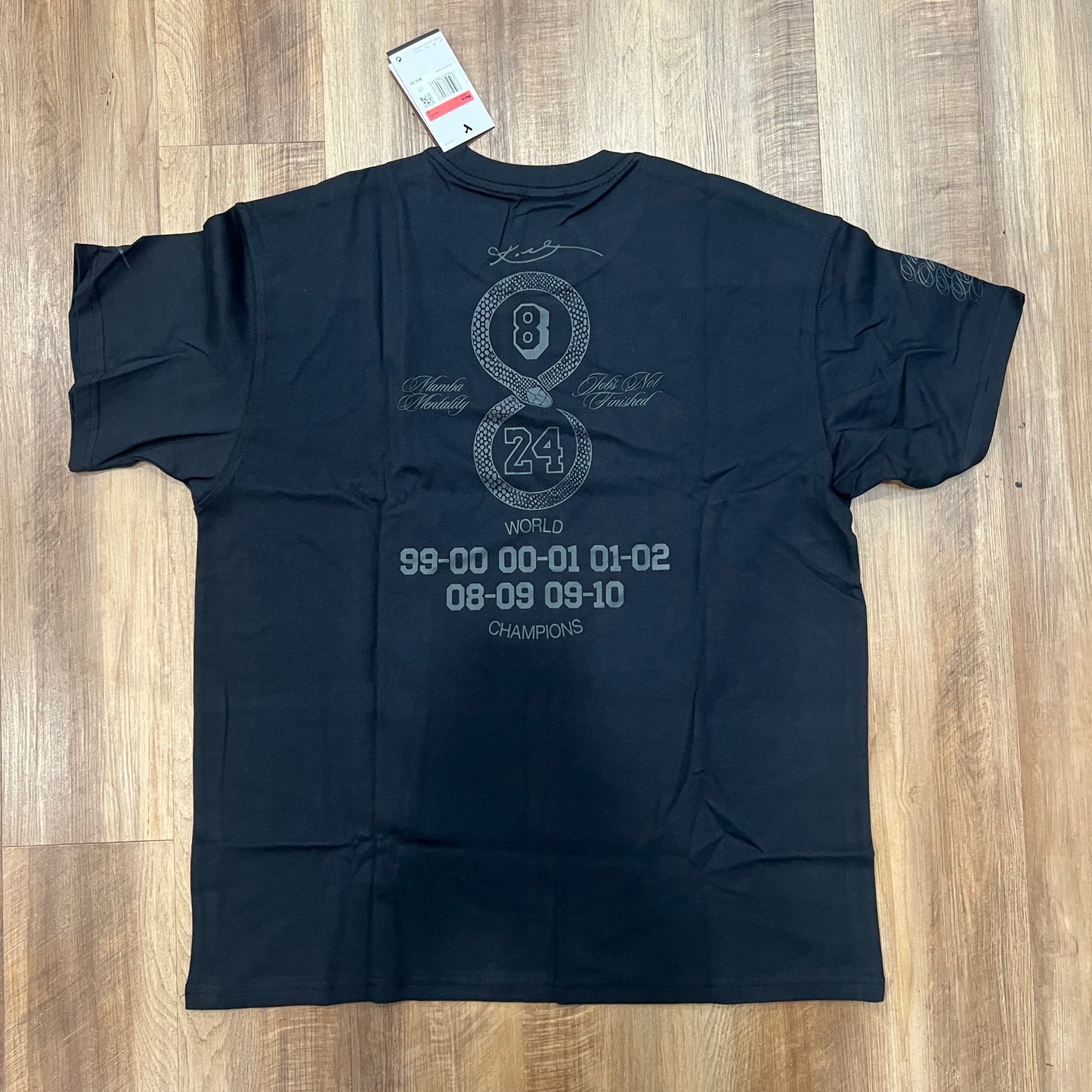 Nike Kobe Mamba Mentality T Shirt Black