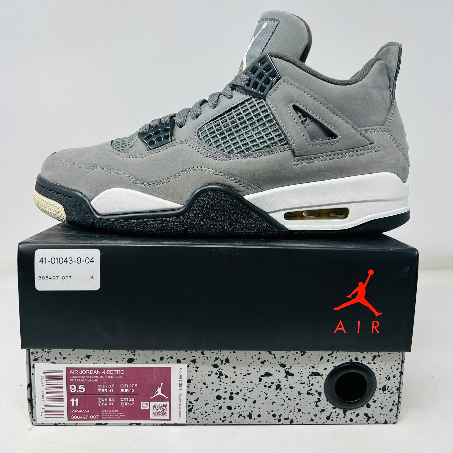 Jordan 4 Retro Cool Grey (2019)