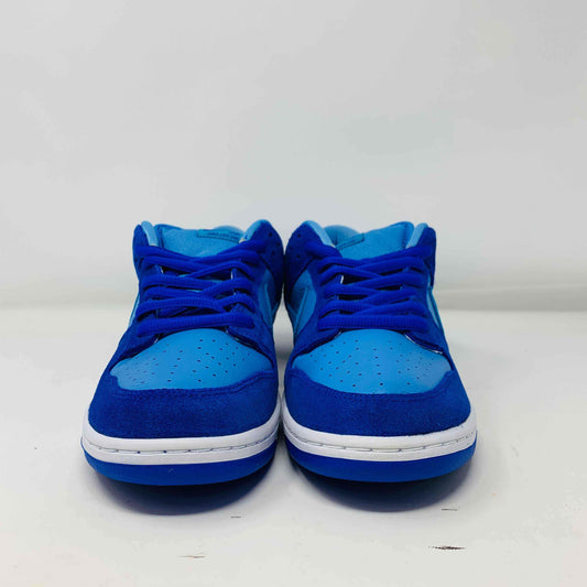 Nike SB Dunk Low Blue Raspberry sneakers, brand new with blue laces, 2022 release.