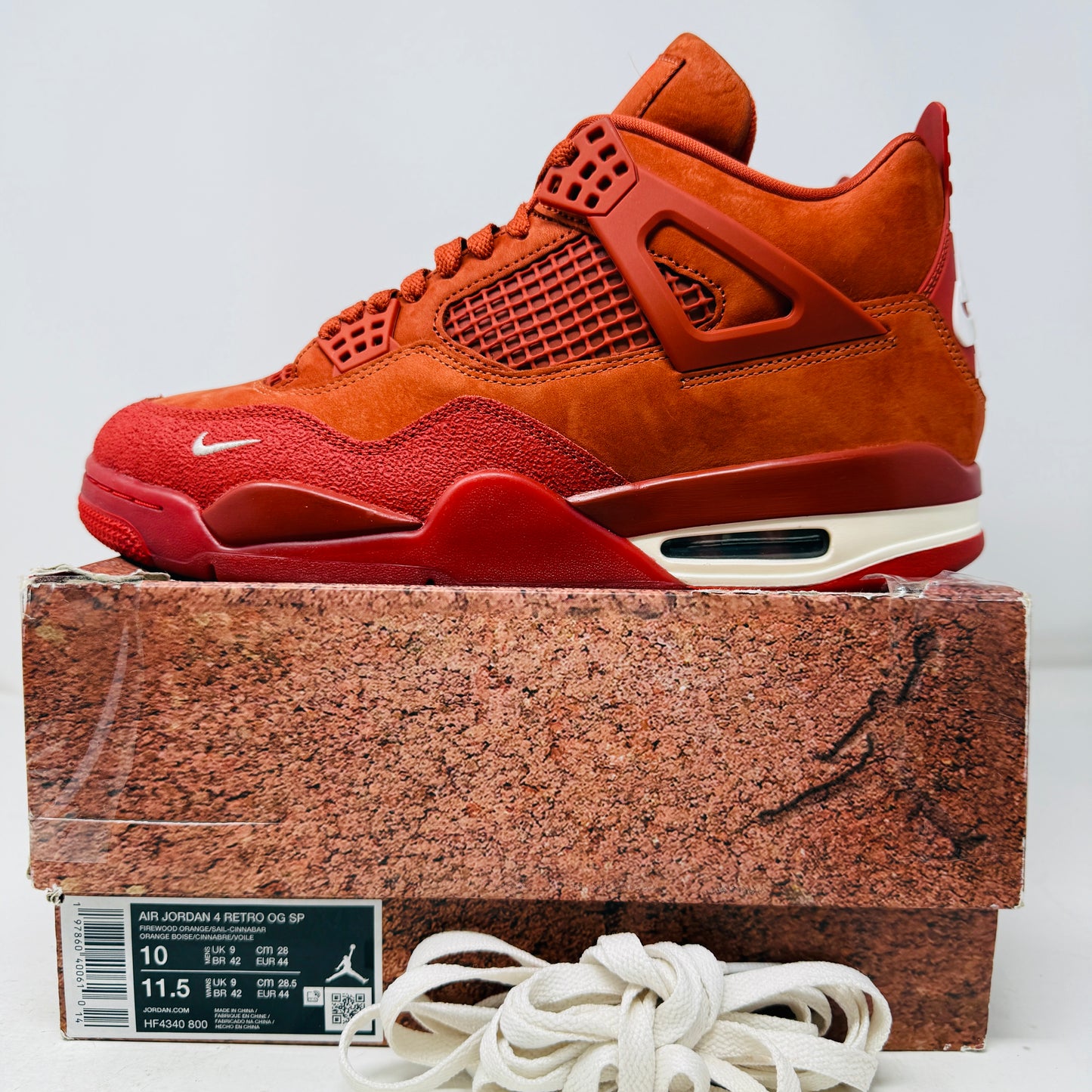 Air Jordan 4 Retro OG SP Nigel Sylvester Brick by Brick