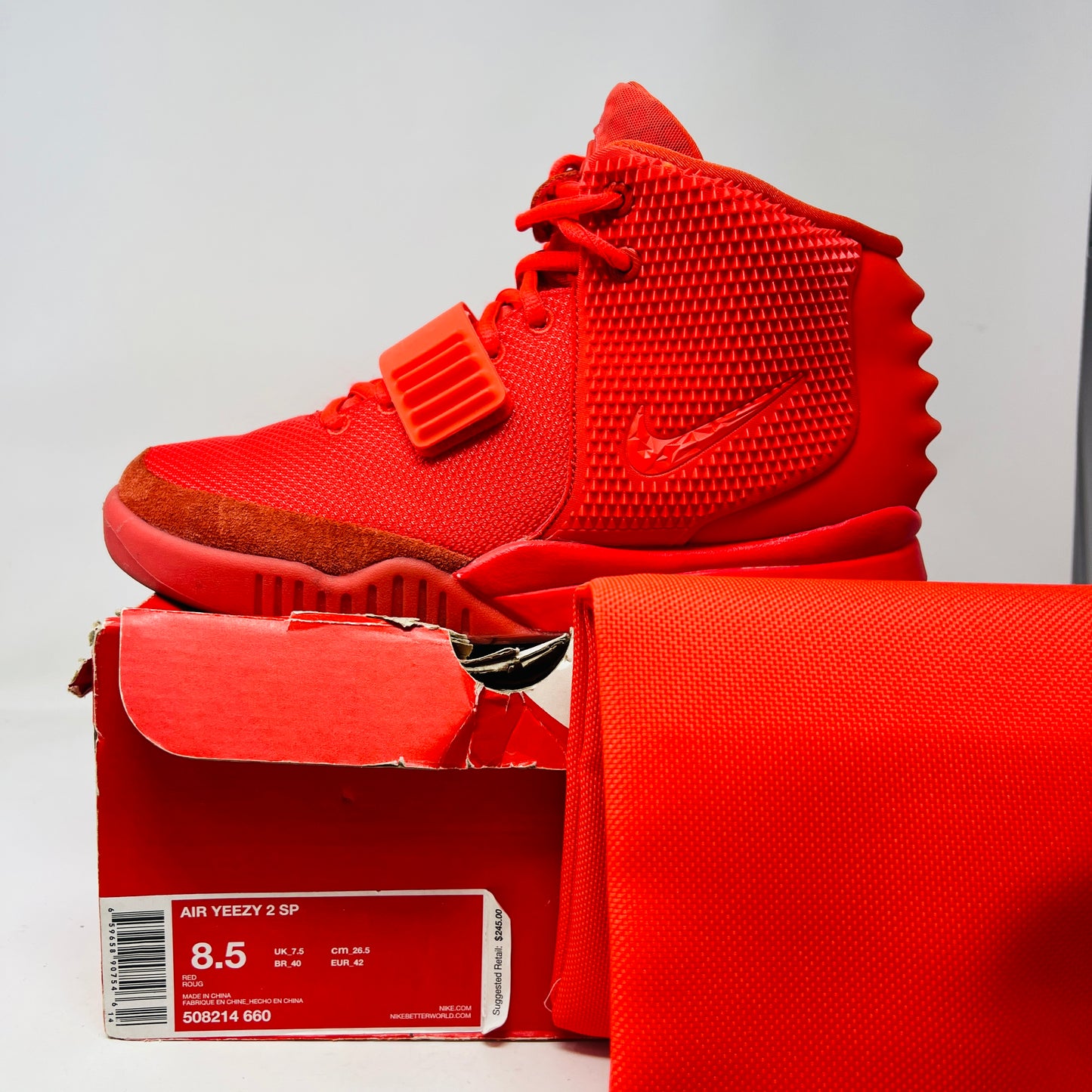 Nike Air Yeezy 2 Red October