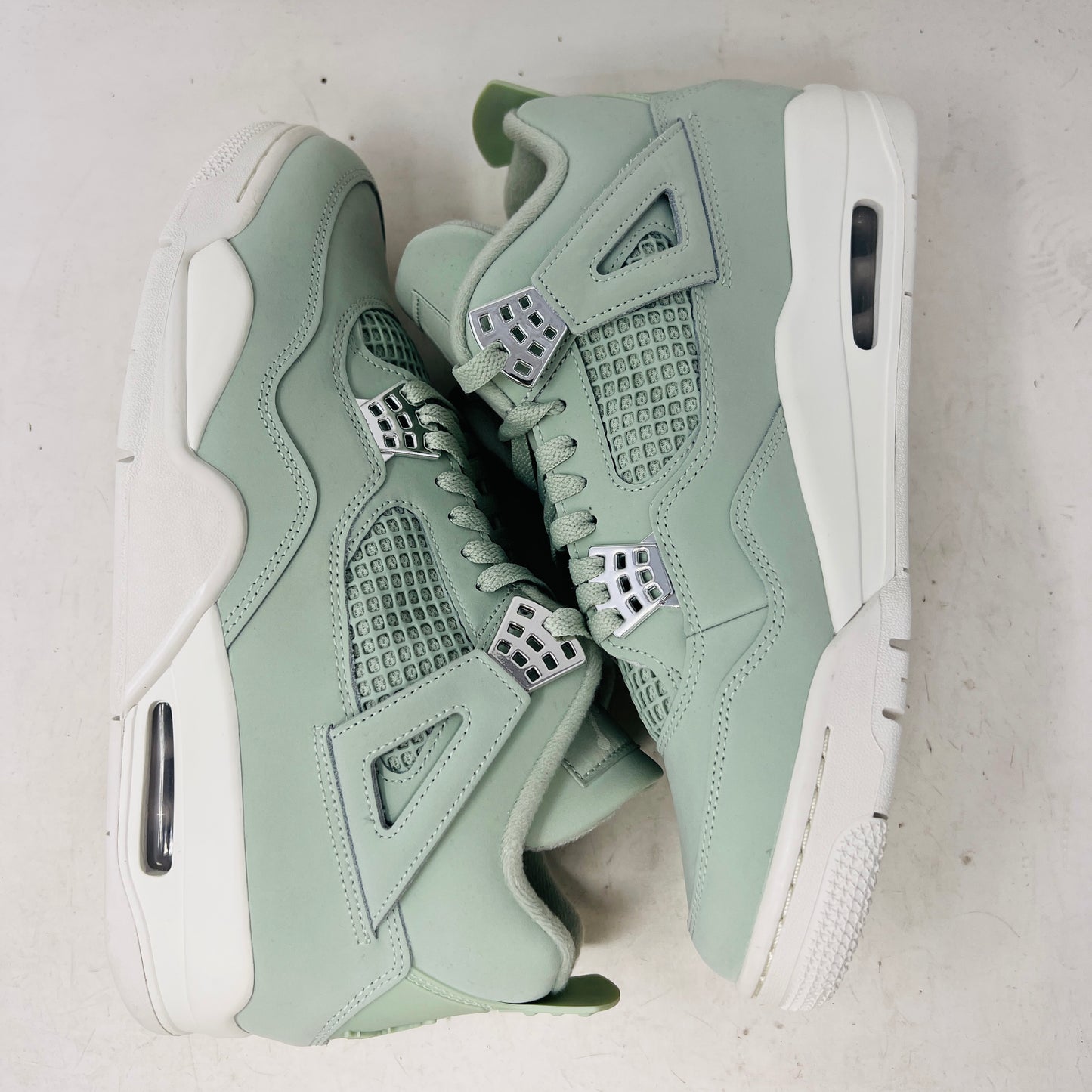 Jordan 4 Retro Seafoam Sail (Women's)