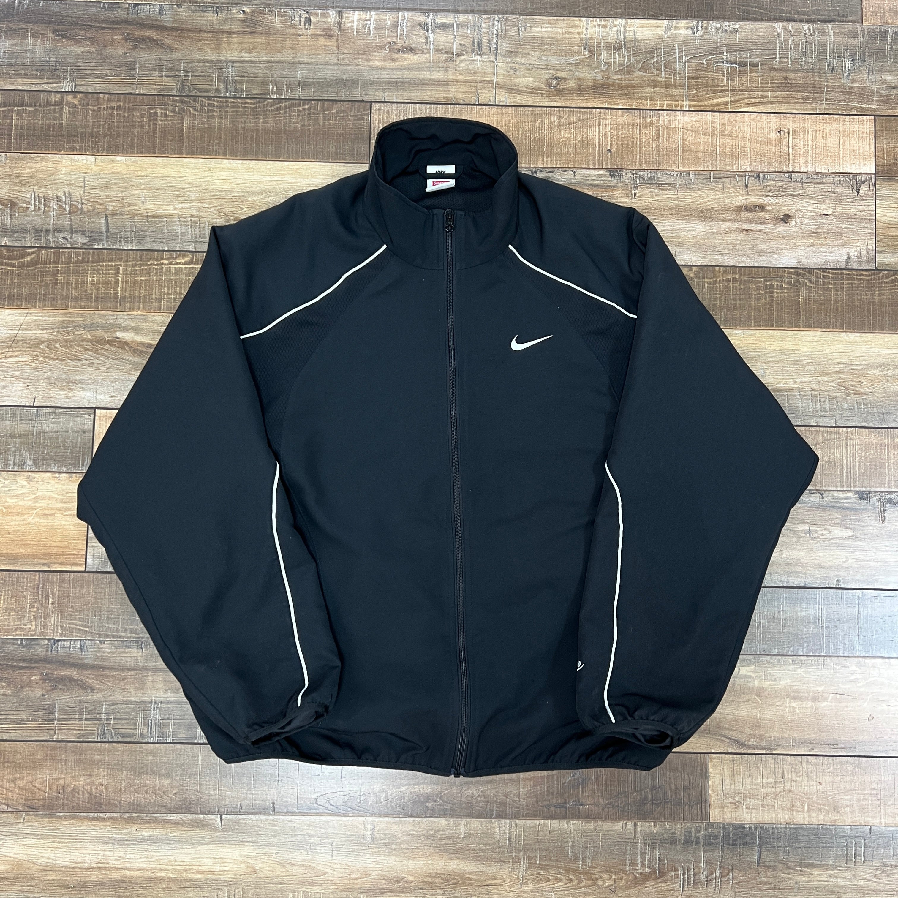 ジャケット・アウター Supreme x Nike Track Jacket Black Supreme Nike Track Jacket Black – Holy Ground