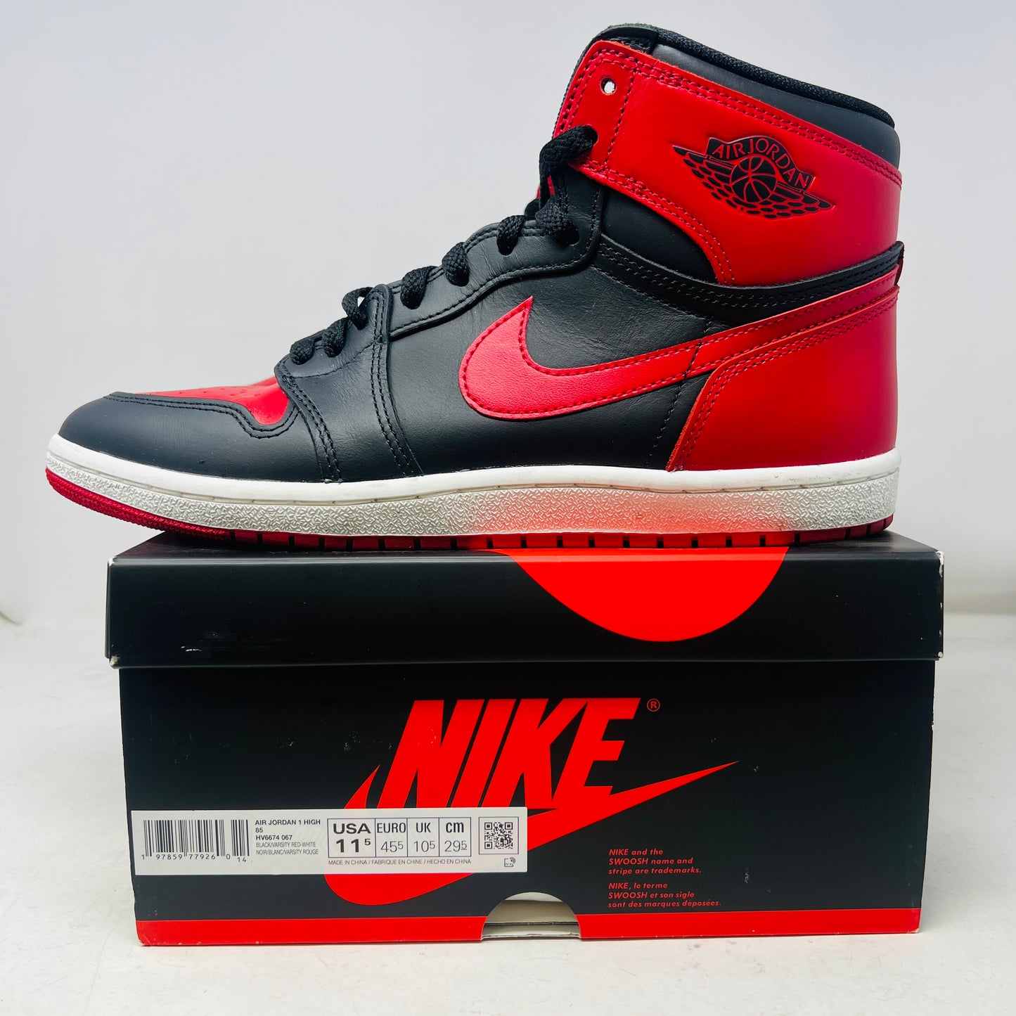 Jordan 1 Retro High '85 OG Bred (2025)