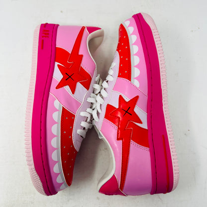 A Bathing Ape Bape Sta KAWS Chompers Pink