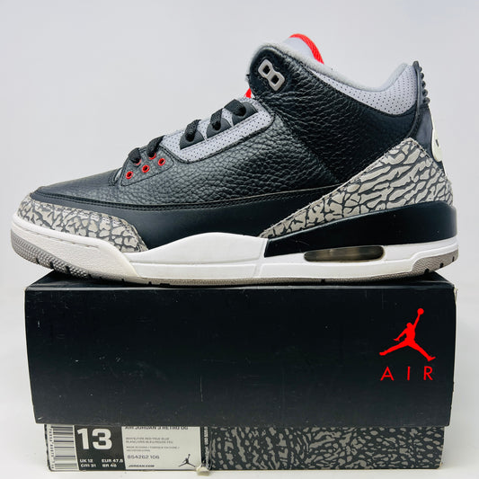 Jordan 3 Retro Black Cement (2018)