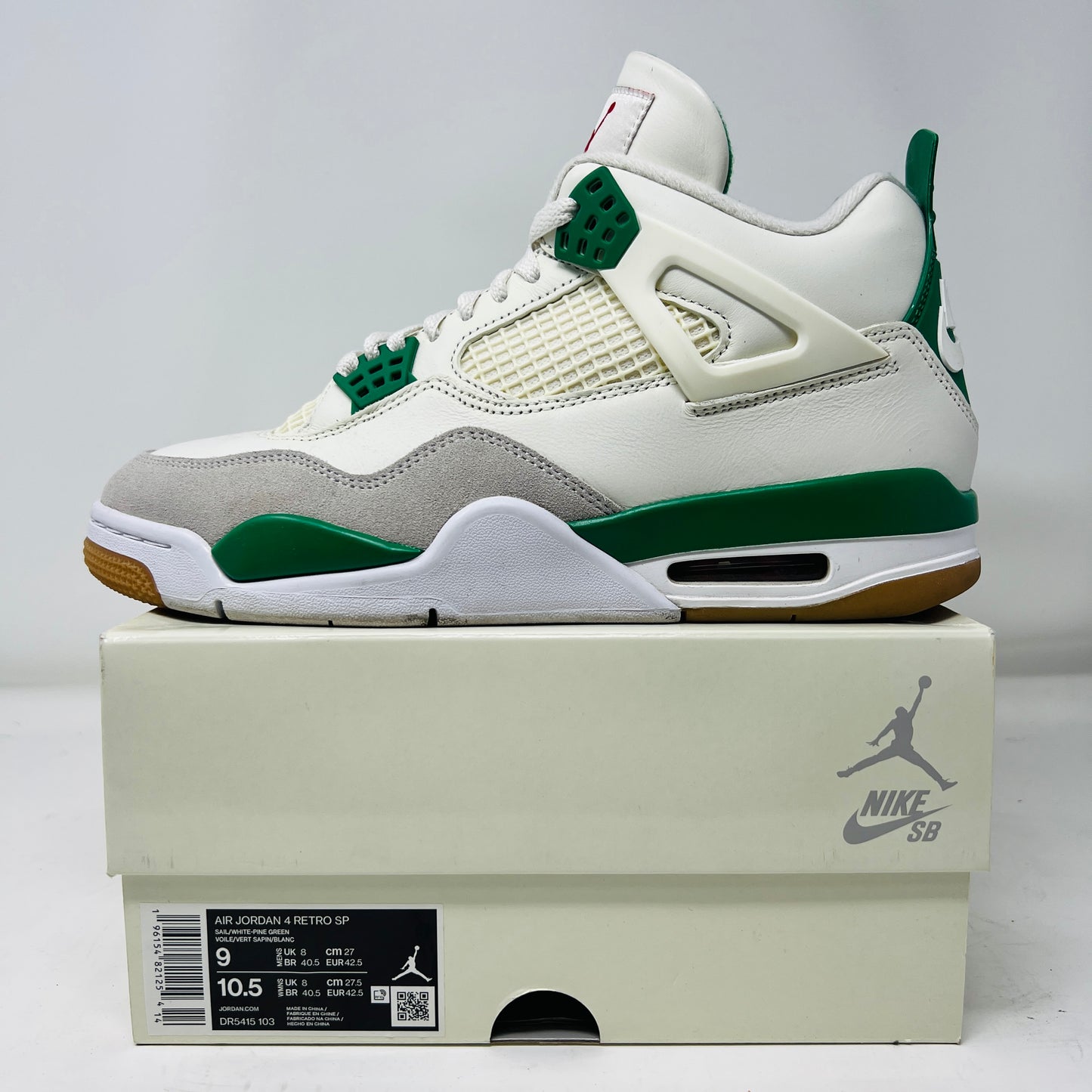 Jordan 4 Retro SB Pine Green