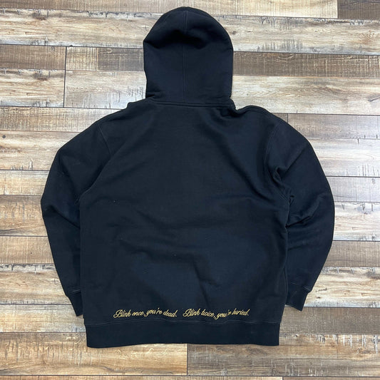 Supreme Aeon Flux Zip Up Hooded Sweatshirt Black