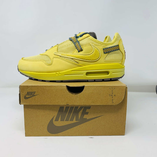 Nike Air Max 1 Travis Scott Cactus Jack Saturn Gold sneakers brand new with box and extra laces 2022