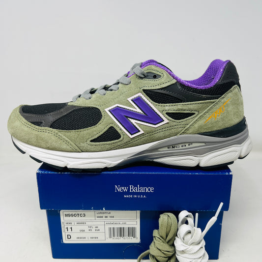 New Balance 990v3 MiUSA Teddy Santis Olive Leaf