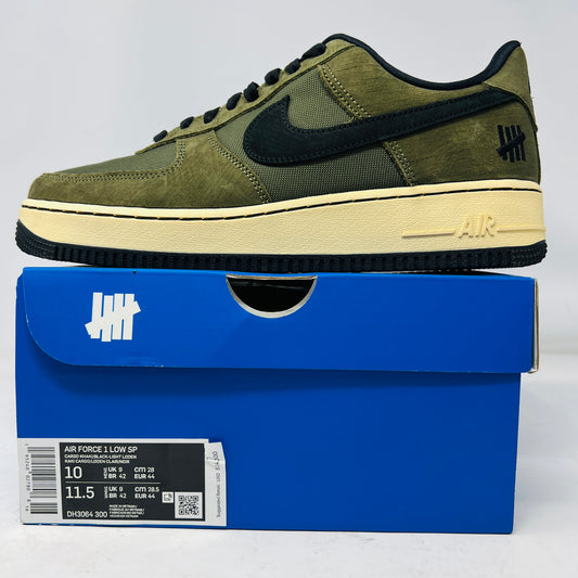 Nike Air Force 1 Low SP Undefeated Ballistic Dunk vs. AF1