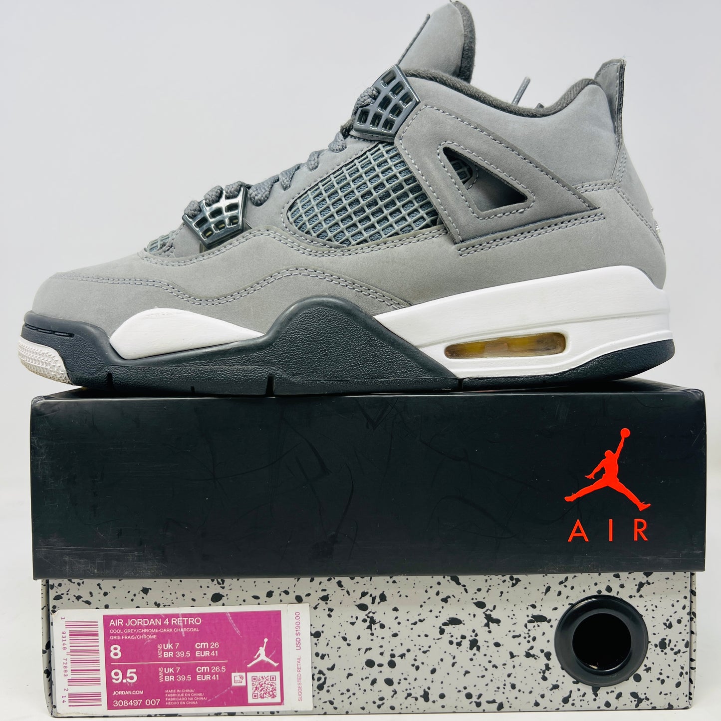 Jordan 4 Retro Cool Grey