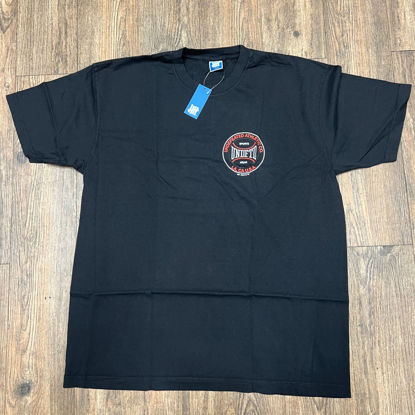 Undefeated Pitch S/S Tee Black