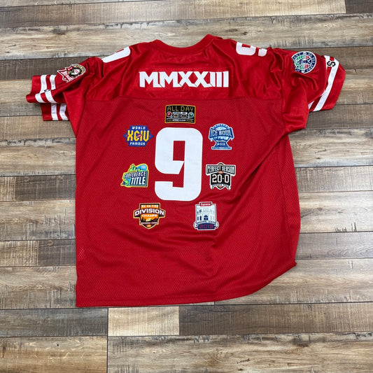 Supreme Championships Embroidered Football Jersey