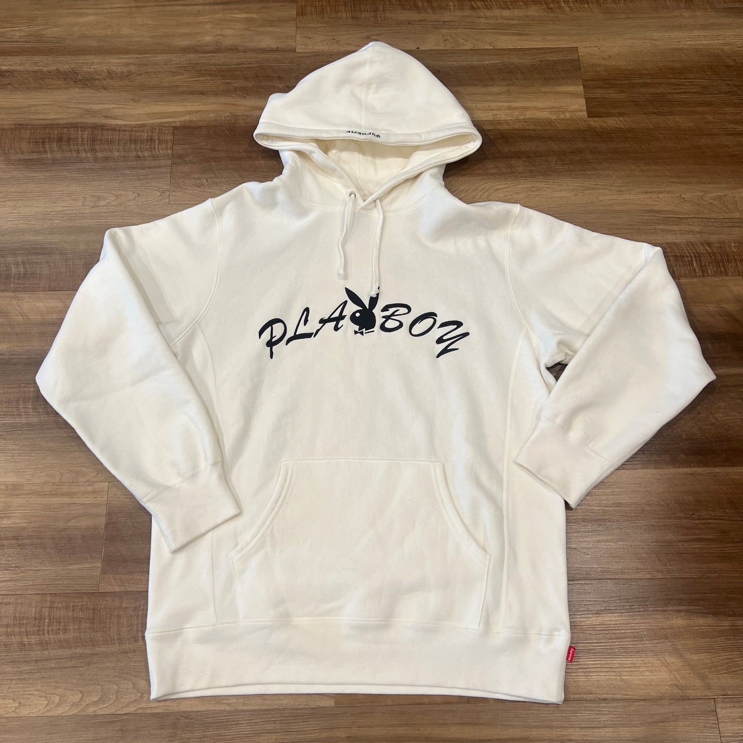 Supreme Playboy Hooded Sweatshirt (SS17) White