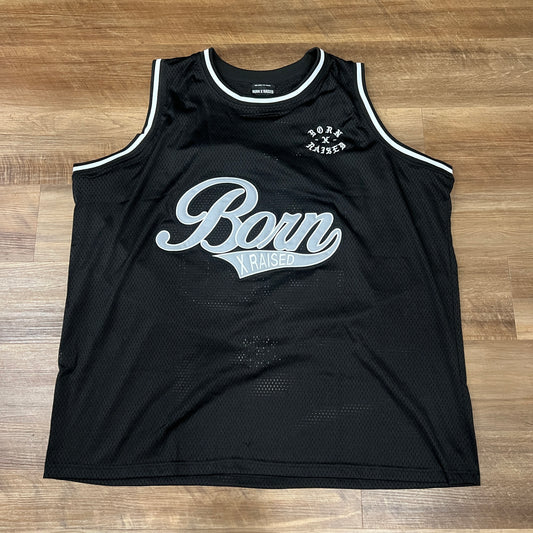 Born x Raised Los Angeles Basketball Jersey Black