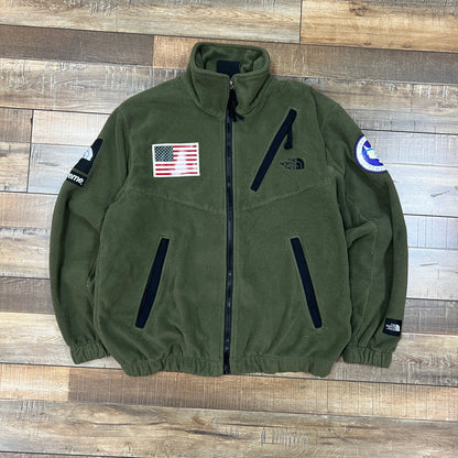 Supreme The North Face Trans Antarctica Expedition Fleece Jacket Olive