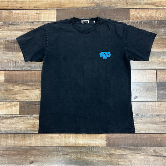 Size XL Kith Star Wars Return of The Jedi vintage poster black T-shirt