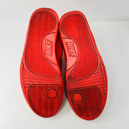 Nike Air Yeezy 2 Red October sneakers, slightly worn, 2014, with dust bag and lace locks.