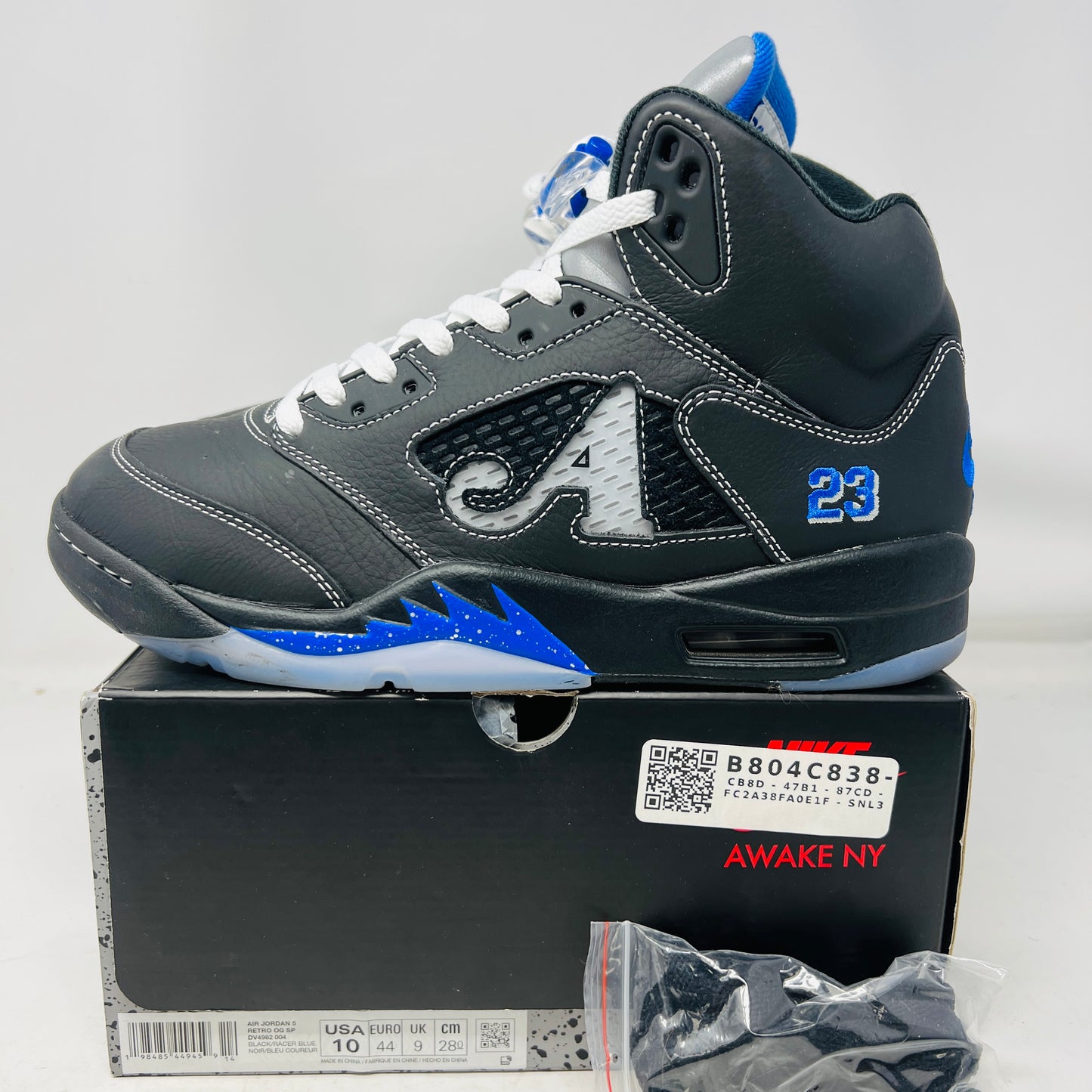 Jordan 5 Retro Awake NY Black