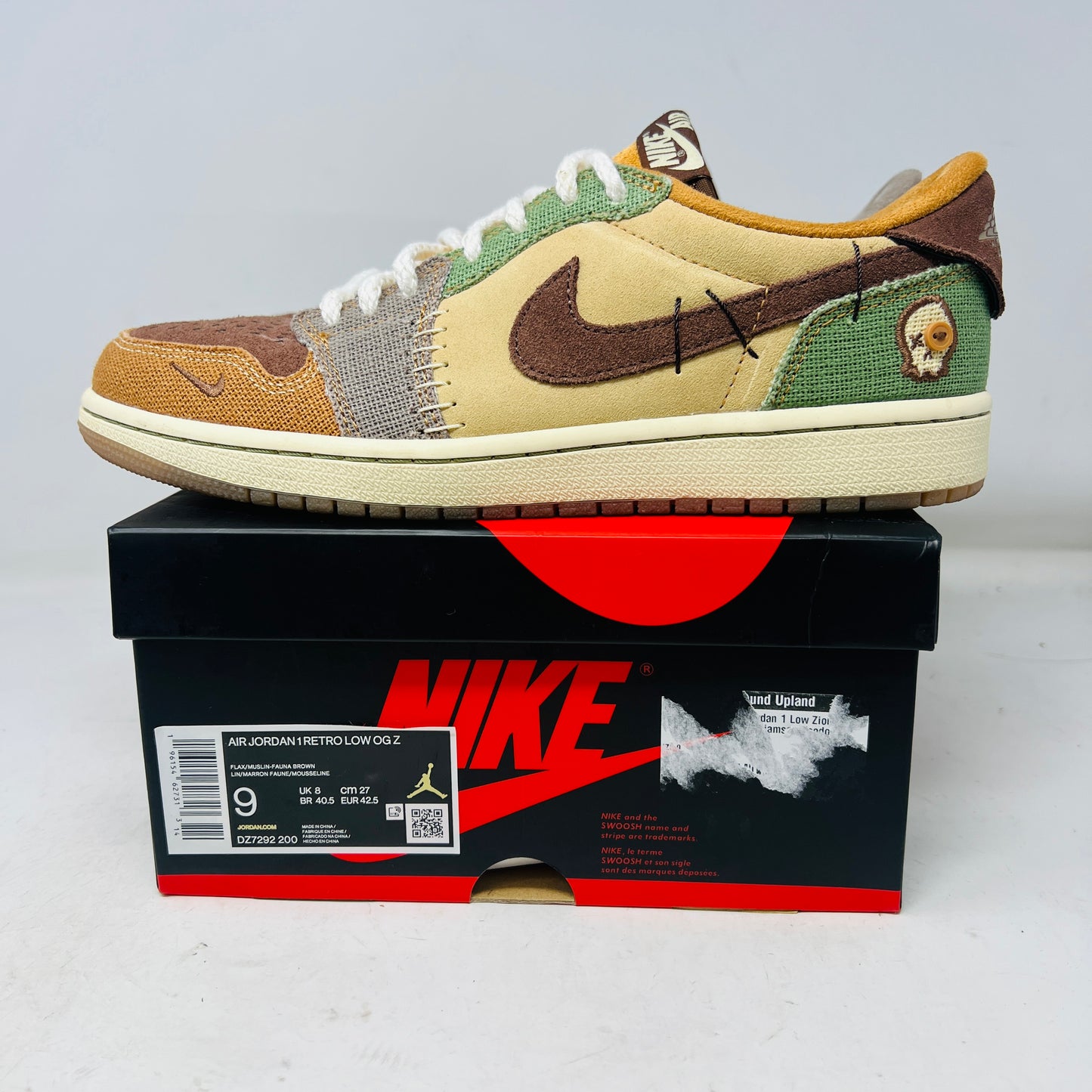 Jordan 1 Retro Low OG Zion Williamson Voodoo