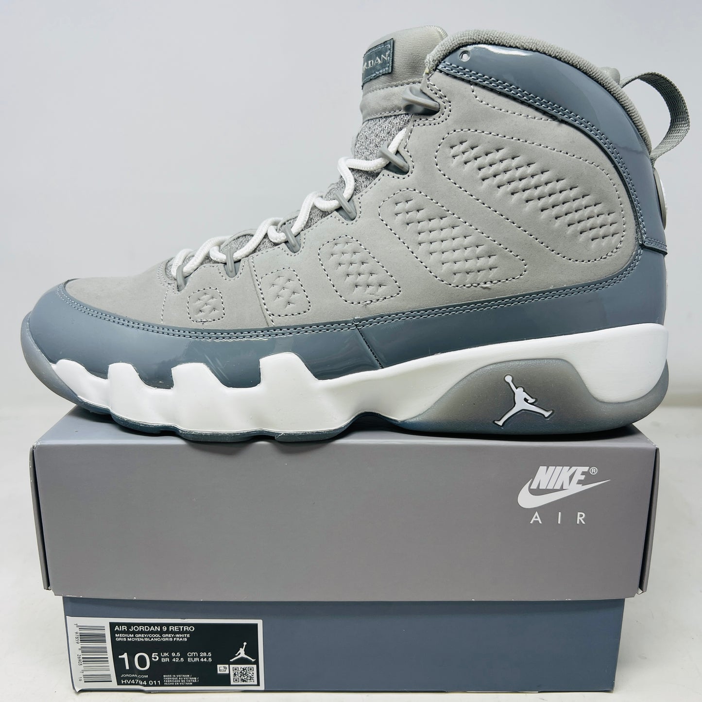 Jordan 9 Retro Cool Grey (2025)