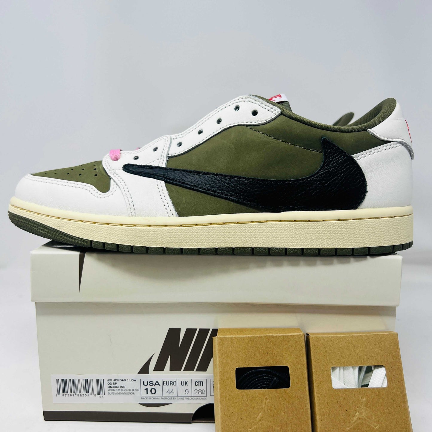 Jordan 1 Retro Low OG SP Travis Scott Medium Olive