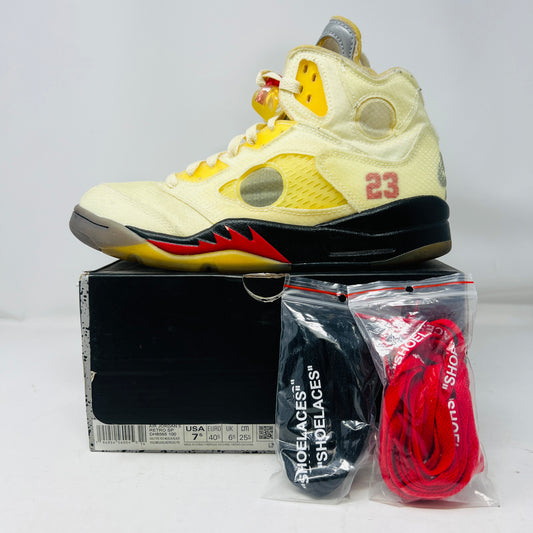 Jordan 5 Retro Off-White Sail