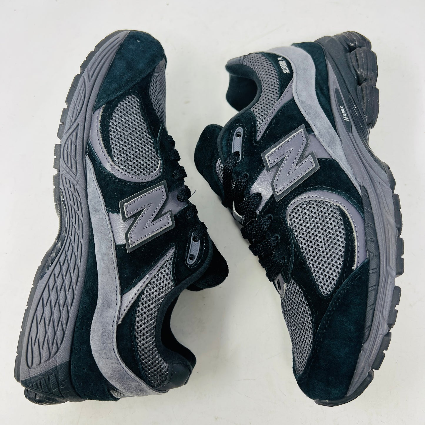 New Balance 2002R Black Dark Grey