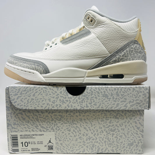 Jordan 3 Retro Craft Ivory