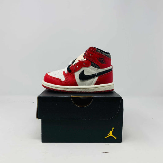 Jordan 1 High Lost and Found TD sneaker on box, 2022 release.