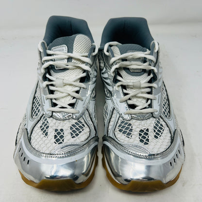 Bottega Veneta Orbit Silver White