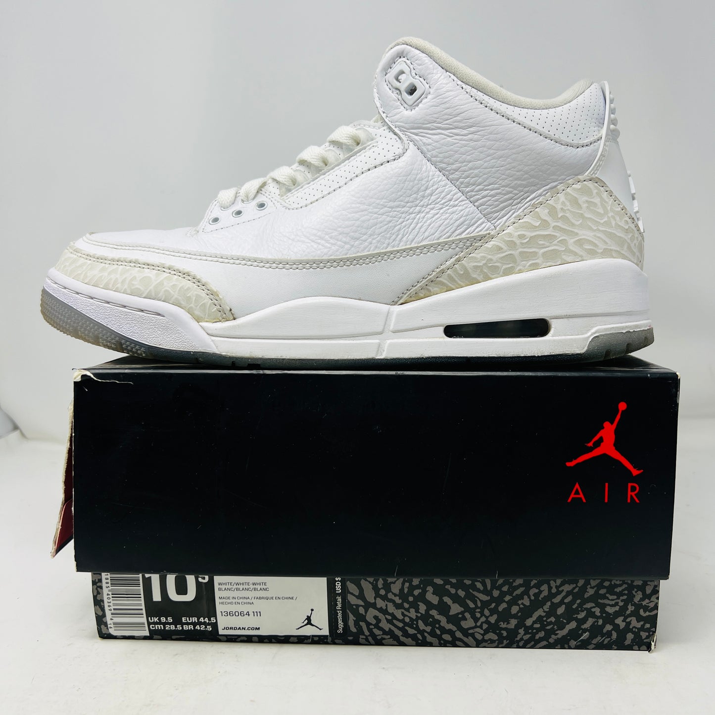 Jordan 3 Retro Pure White (2018)
