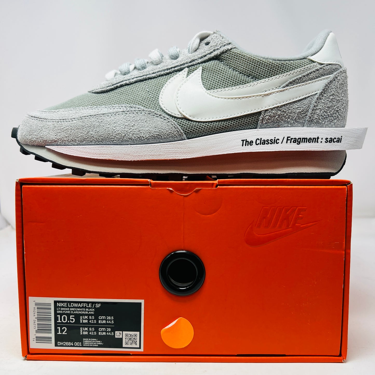 Nike LD Waffle SF sacai Fragment Grey