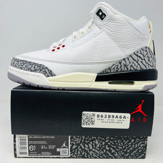Jordan 3 Retro White Cement Reimagined (GS)
