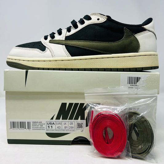 Jordan 1 Retro Low OG SP Travis Scott Olive (Women's)