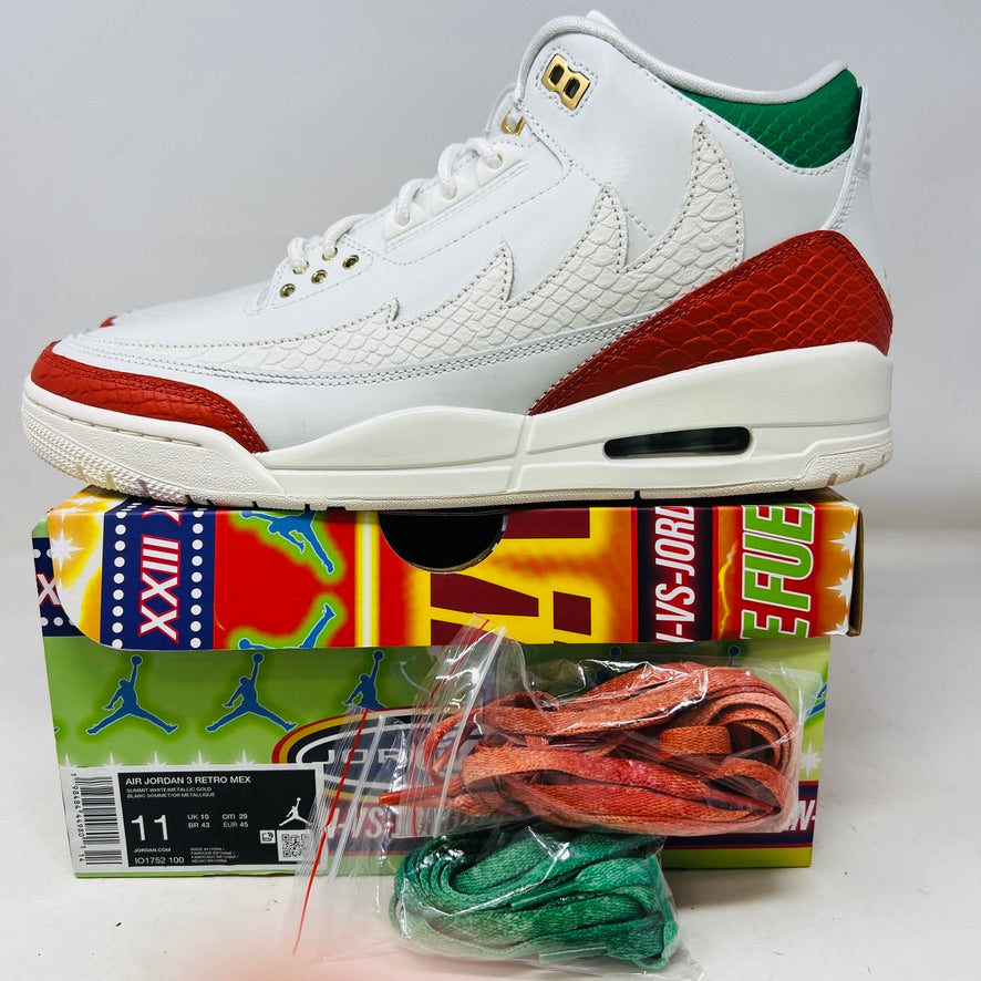 Jordan 3 Retro El Vuelo Summit White