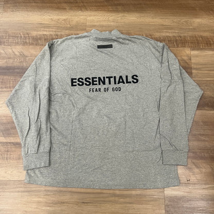 Fear of God Essentials Long Sleeve Tee Dark Oatmeal
